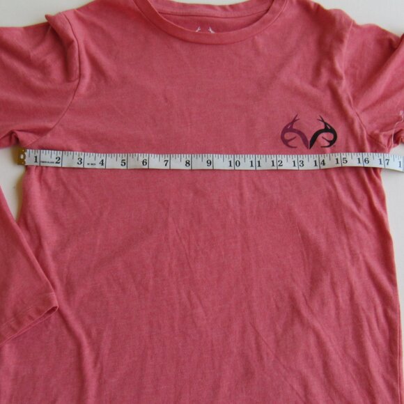 Realtree Womens Long Sleeve Deer Antlers Design Grapic Logo T-Shirt Size S - Picture 6 of 8